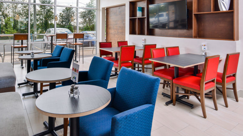 <b>Holiday Inn Express & Stes Siloam Sprgs Restaurant</b>. Images powered by <a href="https://www.leonardoworldwide.com/" title="Leonardo Worldwide" target="_blank">Leonardo</a>.