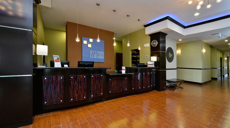 <b>Holiday Inn Express Hotel & Stes Alva Lobby</b>. Images powered by <a href="https://www.leonardoworldwide.com/" title="Leonardo Worldwide" target="_blank">Leonardo</a>.