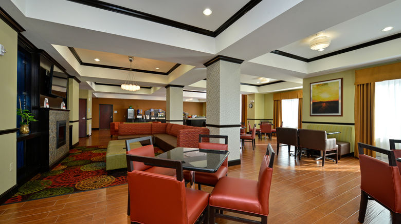 <b>Holiday Inn Express Hotel & Stes Alva Lobby</b>. Images powered by <a href="https://www.leonardoworldwide.com/" title="Leonardo Worldwide" target="_blank">Leonardo</a>.