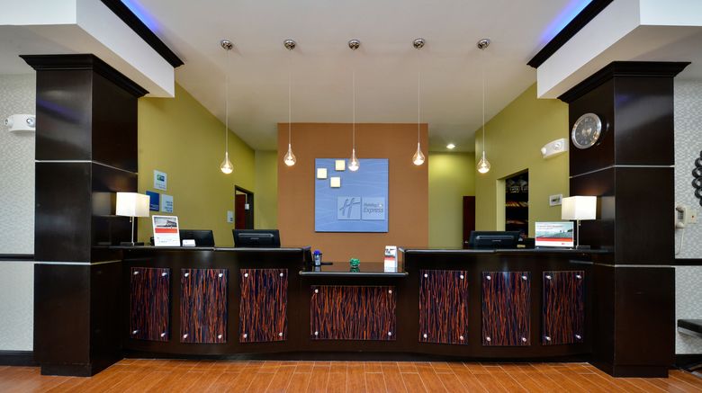 <b>Holiday Inn Express Hotel & Stes Alva Lobby</b>. Images powered by <a href="https://www.leonardoworldwide.com/" title="Leonardo Worldwide" target="_blank">Leonardo</a>.