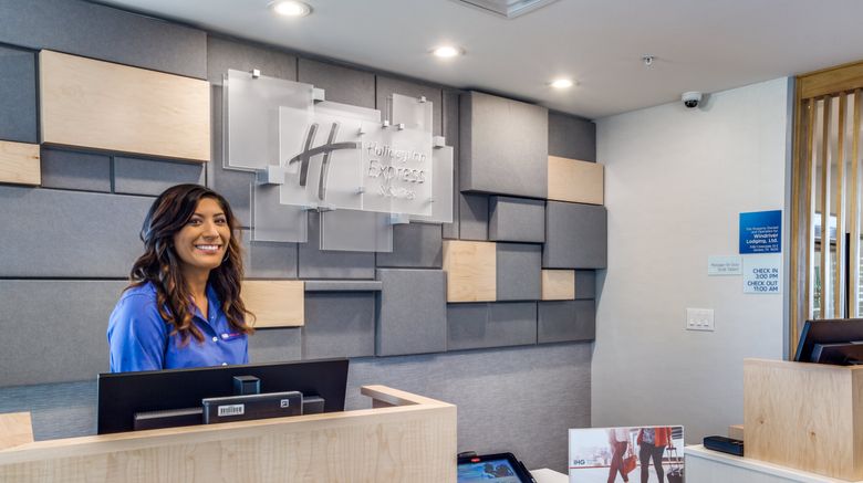 <b>Holiday Inn Express/Suites Denton South Lobby</b>. Images powered by <a href="https://www.leonardoworldwide.com/" title="Leonardo Worldwide" target="_blank">Leonardo</a>.