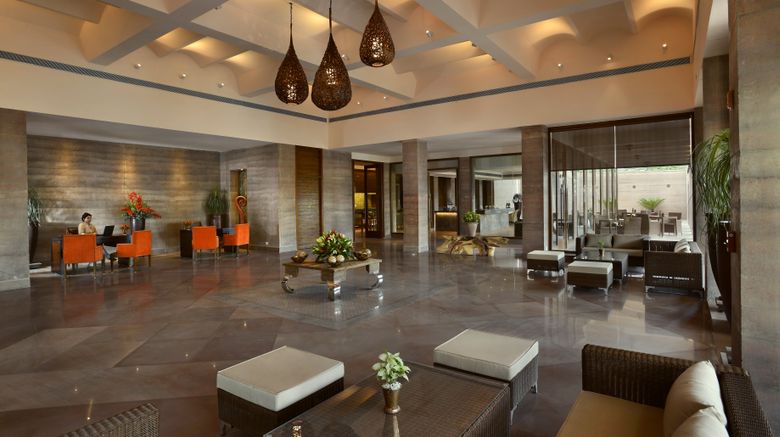 <b>The LaLiT Mangar Lobby</b>. Images powered by <a href="https://www.leonardoworldwide.com/" title="Leonardo Worldwide" target="_blank">Leonardo</a>.