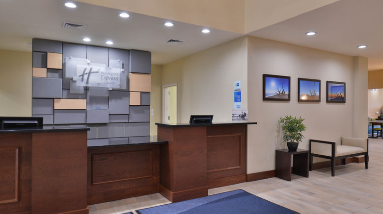 <b>Holiday Inn Express & Suites Dearborn Lobby</b>. Images powered by <a href="https://www.leonardoworldwide.com/" title="Leonardo Worldwide" target="_blank">Leonardo</a>.