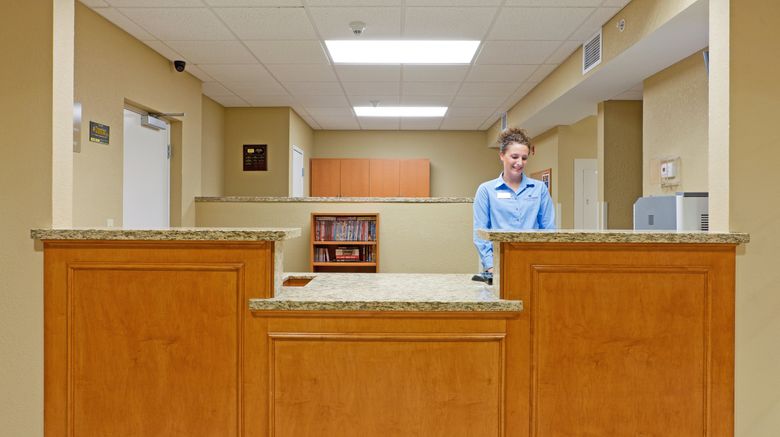 <b>Candlewood Suites Lobby</b>. Images powered by <a href="https://www.leonardoworldwide.com/" title="Leonardo Worldwide" target="_blank">Leonardo</a>.