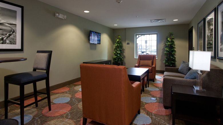<b>Staybridge Suites - Buffalo Amherst Lobby</b>. Images powered by <a href="https://www.leonardoworldwide.com/" title="Leonardo Worldwide" target="_blank">Leonardo</a>.