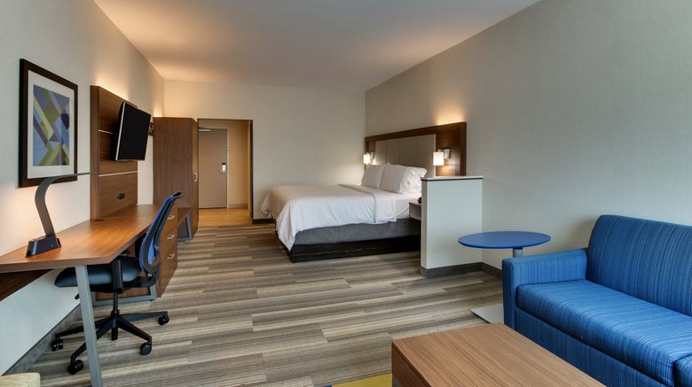 <b>Holiday Inn Express & Suites Ithaca Room</b>. Images powered by <a href="https://www.leonardoworldwide.com/" title="Leonardo Worldwide" target="_blank">Leonardo</a>.