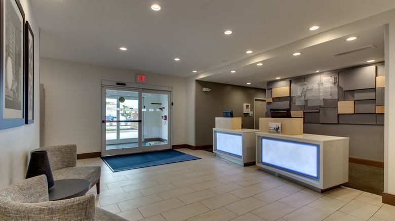 <b>Holiday Inn Express & Suites Ithaca Lobby</b>. Images powered by <a href="https://www.leonardoworldwide.com/" title="Leonardo Worldwide" target="_blank">Leonardo</a>.