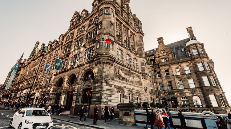 The Scotsman Hotel Exterior