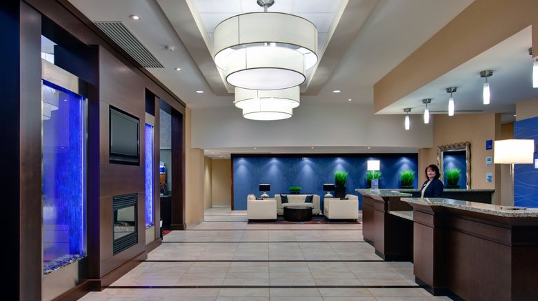 <b>Holiday Inn Express/Suites Chatham South Lobby</b>. Images powered by <a href="https://www.leonardoworldwide.com/" title="Leonardo Worldwide" target="_blank">Leonardo</a>.