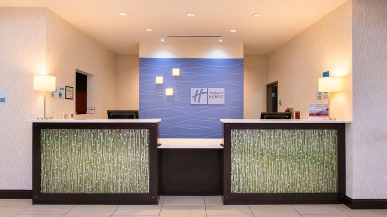 <b>Holiday Inn Express & Suites Monroe Lobby</b>. Images powered by <a href="https://www.leonardoworldwide.com/" title="Leonardo Worldwide" target="_blank">Leonardo</a>.