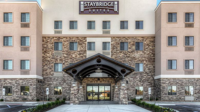 Staybridge Suites St Louis - Westport Exterior. Images powered by <a href="https://www.leonardoworldwide.com" target="_blank" rel="noopener">Leonardo</a>.