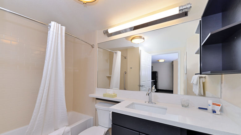 <b>Candlewood Suites Sayre Room</b>. Images powered by <a href="https://www.leonardoworldwide.com/" title="Leonardo Worldwide" target="_blank">Leonardo</a>.