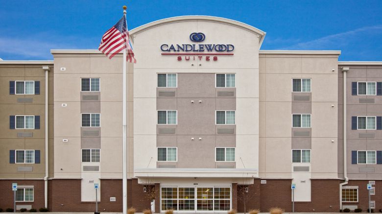 <b>Candlewood Suites - Indianapolis East Exterior</b>. Images powered by <a href="https://www.leonardoworldwide.com/" title="Leonardo Worldwide" target="_blank">Leonardo</a>.