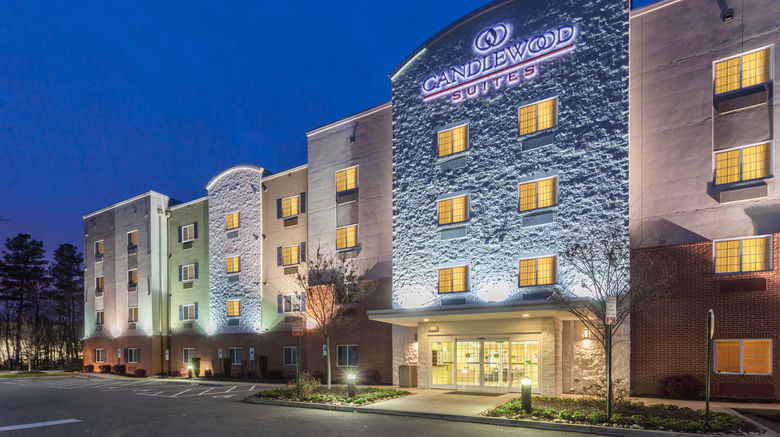 <b>Candlewood Suites Richmond Airport Exterior</b>. Images powered by <a href="https://www.leonardoworldwide.com/" title="Leonardo Worldwide" target="_blank">Leonardo</a>.