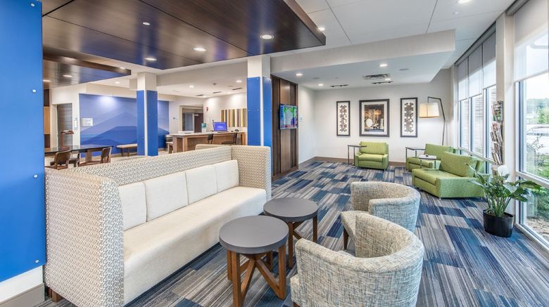 <b>Holiday Inn Express/Suites Milledgeville Lobby</b>. Images powered by <a href="https://www.leonardoworldwide.com/" title="Leonardo Worldwide" target="_blank">Leonardo</a>.