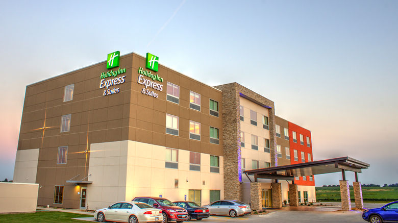 <b>Holiday Inn Express & Suites Spencer Exterior</b>. Images powered by <a href="https://www.leonardoworldwide.com/" title="Leonardo Worldwide" target="_blank">Leonardo</a>.