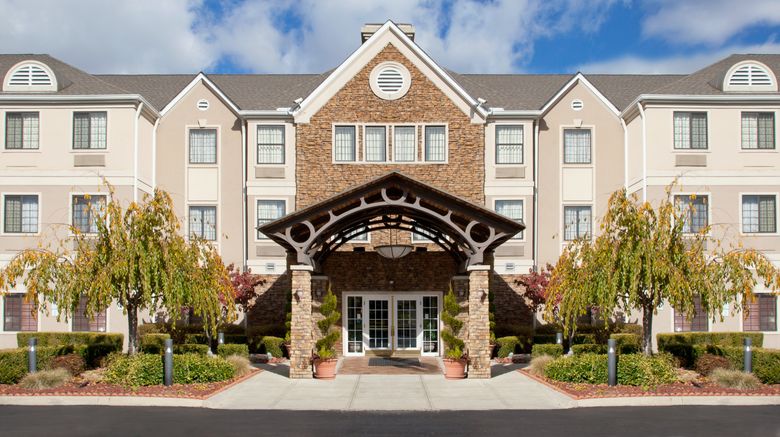 Staybridge Suites Airport Exterior. Images powered by <a href="https://www.leonardoworldwide.com" target="_blank" rel="noopener">Leonardo</a>.