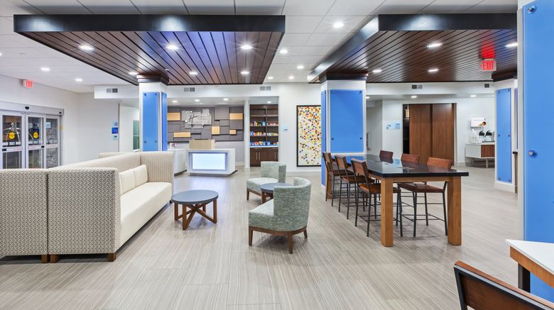 <b>Holiday Inn Express & Suites Coffeyville Lobby</b>. Images powered by <a href="https://www.leonardoworldwide.com/" title="Leonardo Worldwide" target="_blank">Leonardo</a>.