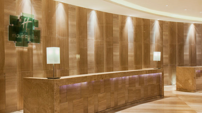 <b>Holiday Inn Panjin Aqua City Lobby</b>. Images powered by <a href="https://www.leonardoworldwide.com/" title="Leonardo Worldwide" target="_blank">Leonardo</a>.