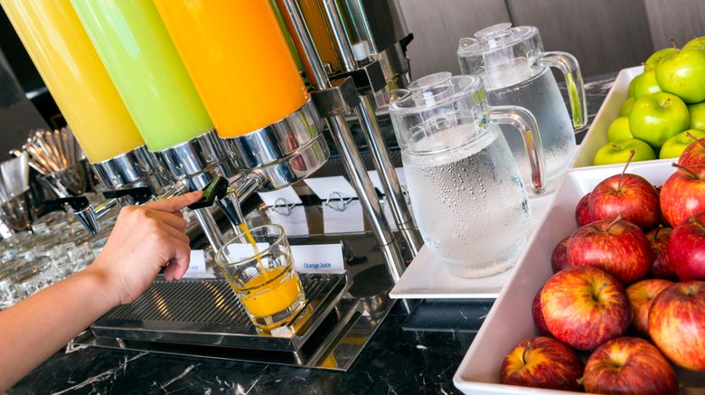<b>Holiday Inn Express Semarang Simpang Restaurant</b>. Images powered by <a href="https://www.leonardoworldwide.com/" title="Leonardo Worldwide" target="_blank">Leonardo</a>.