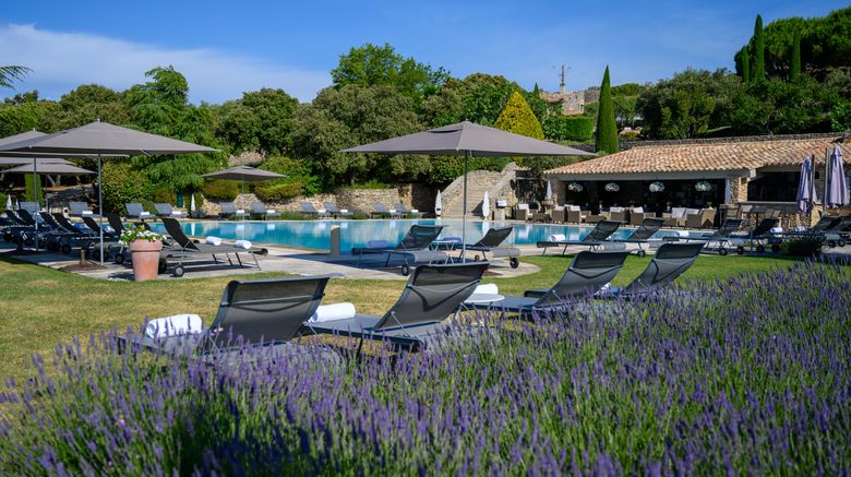 <b>Les Bories Hotel & Spa Exterior</b>. Images powered by <a href="https://www.leonardoworldwide.com/" title="Leonardo Worldwide" target="_blank">Leonardo</a>.
