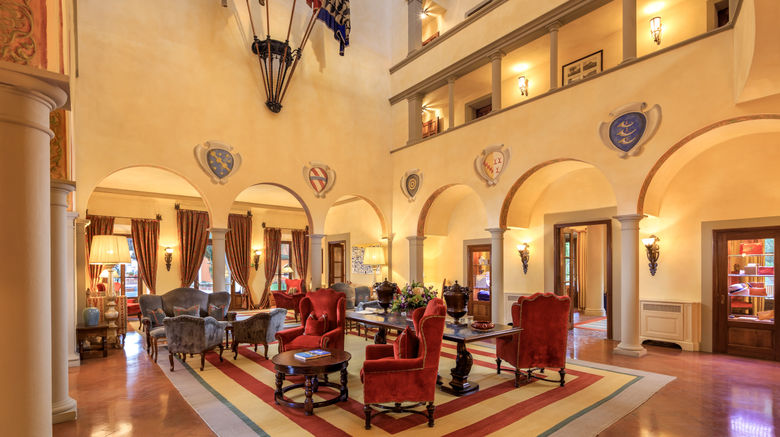 <b>Villa La Massa Lobby</b>. Images powered by <a href="https://www.leonardoworldwide.com/" title="Leonardo Worldwide" target="_blank">Leonardo</a>.