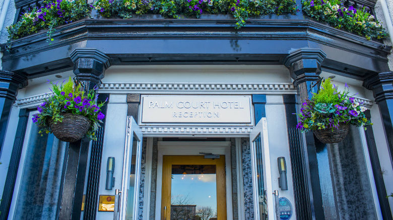 <b>Palm Court Hotel Exterior</b>. Images powered by <a href="https://www.leonardoworldwide.com/" title="Leonardo Worldwide" target="_blank">Leonardo</a>.