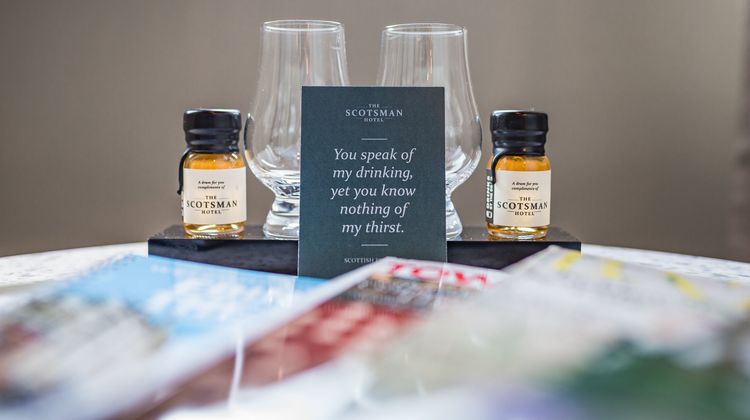 The Scotsman Hotel Room