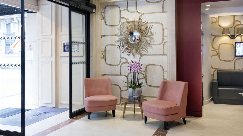 <b>Yllen Eiffel Hotel Lobby</b>. Images powered by <a href="https://www.leonardoworldwide.com/" title="Leonardo Worldwide" target="_blank">Leonardo</a>.