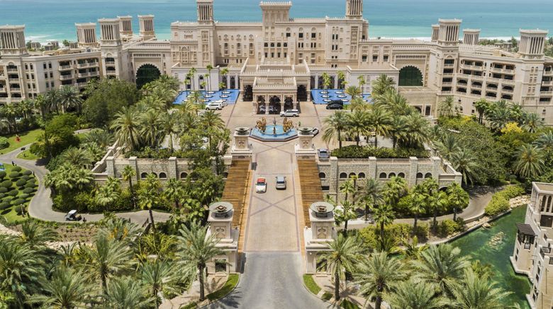 Al Qasr Madinat Jumeirah Resort Exterior. Images powered by <a href=https://www.travelweekly.com/Hotels/Dubai/