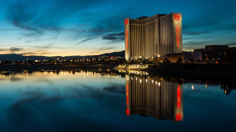 Grand Sierra Resort and Casino Exterior. Images powered by <a href="https://www.leonardoworldwide.com" target="_blank" rel="noopener">Leonardo</a>.