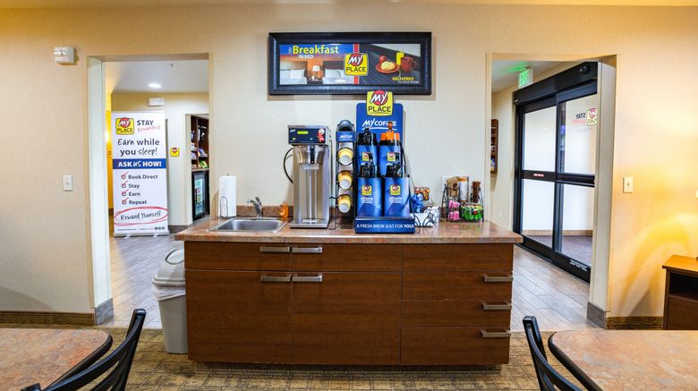 <b>My Place Hotel-Pasco Lobby</b>. Images powered by <a href="https://www.leonardoworldwide.com/" title="Leonardo Worldwide" target="_blank">Leonardo</a>.