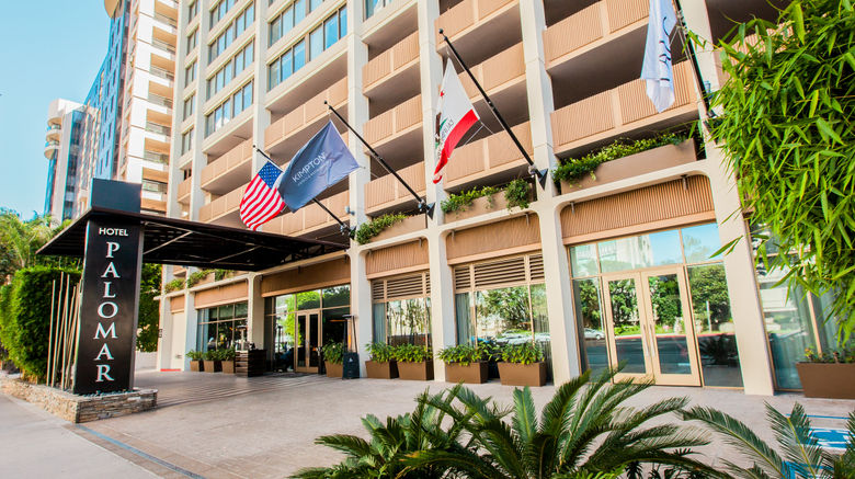 <b>Kimpton Hotel Palomar Beverly Hills Exterior</b>. Images powered by <a href="https://www.leonardoworldwide.com/" title="Leonardo Worldwide" target="_blank">Leonardo</a>.