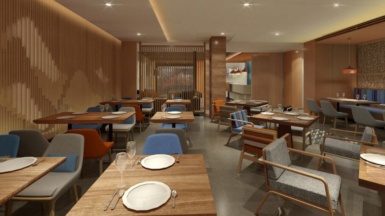 <b>Holiday Inn Express Jiuzhaigou Restaurant</b>. Images powered by <a href="https://www.leonardoworldwide.com/" title="Leonardo Worldwide" target="_blank">Leonardo</a>.