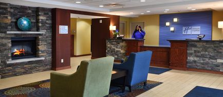 Holiday Inn Express & Sts Milford Lobby