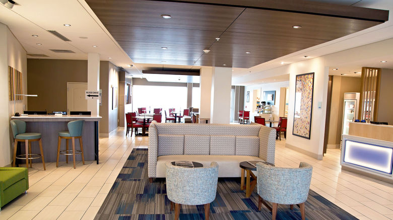 <b>Holiday Inn Express & Suites Great Bend Lobby</b>. Images powered by <a href="https://www.leonardoworldwide.com/" title="Leonardo Worldwide" target="_blank">Leonardo</a>.