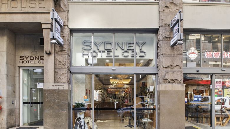 Sydney Hotel CBD Exterior. Images powered by <a href="https://www.leonardoworldwide.com" target="_blank" rel="noopener">Leonardo</a>.