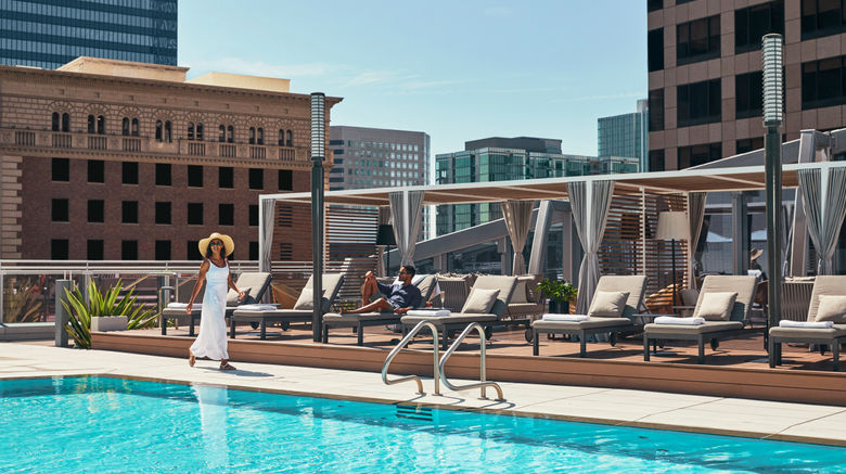 <b>InterContinental Los Angeles Downtown Pool</b>. Images powered by <a href="https://leonardo.com/" title="Leonardo Worldwide" target="_blank">Leonardo</a>.
