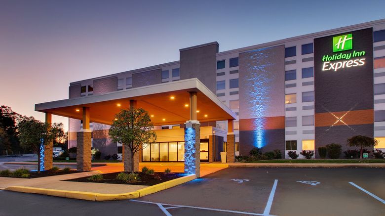 <b>Holiday Inn Express-Scranton Airport Exterior</b>. Images powered by <a href="https://www.leonardoworldwide.com/" title="Leonardo Worldwide" target="_blank">Leonardo</a>.