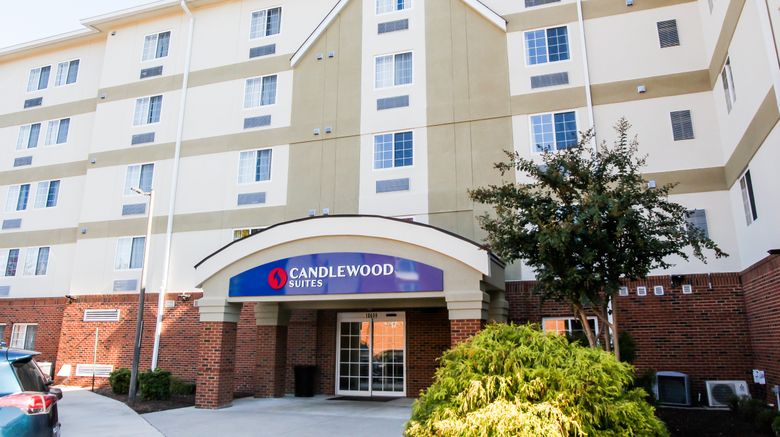Candlewood Suites Exterior. Images powered by <a href="https://www.leonardoworldwide.com" target="_blank" rel="noopener">Leonardo</a>.