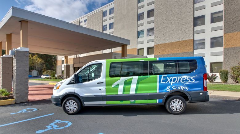 <b>Holiday Inn Express-Scranton Airport Exterior</b>. Images powered by <a href="https://www.leonardoworldwide.com/" title="Leonardo Worldwide" target="_blank">Leonardo</a>.
