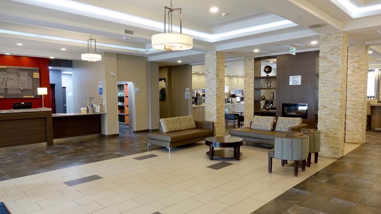 <b>Holiday Inn Express & Suites Oshawa Lobby</b>. Images powered by <a href="https://www.leonardoworldwide.com/" title="Leonardo Worldwide" target="_blank">Leonardo</a>.