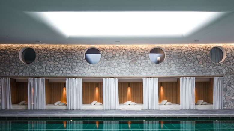 <b>Faloria Mountain Spa Resort Pool</b>. Images powered by <a href="https://www.leonardoworldwide.com/" title="Leonardo Worldwide" target="_blank">Leonardo</a>.