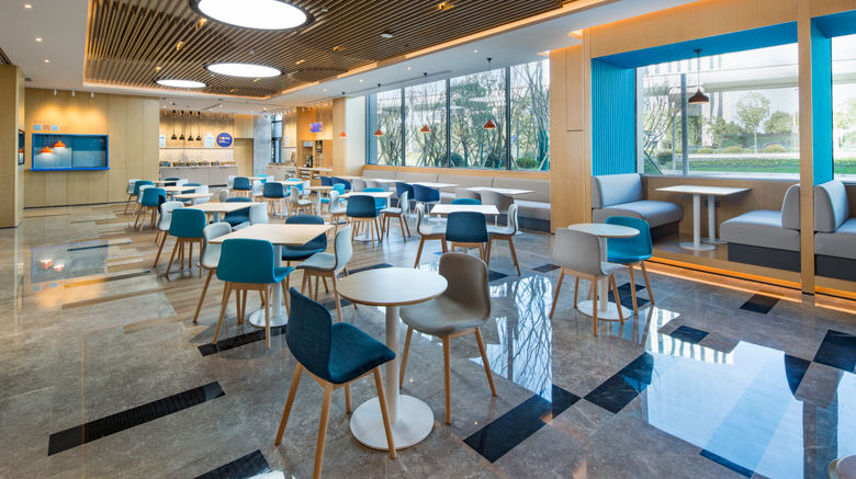 <b>Holiday Inn Express Kangqiao Restaurant</b>. Images powered by <a href="https://www.leonardoworldwide.com/" title="Leonardo Worldwide" target="_blank">Leonardo</a>.