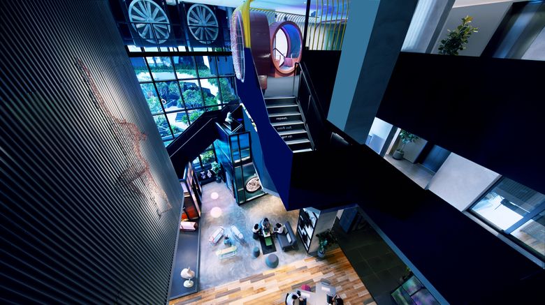 <b>lyf Funan Singapore Lobby</b>. Images powered by <a href="https://www.leonardoworldwide.com/" title="Leonardo Worldwide" target="_blank">Leonardo</a>.