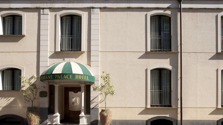 Katane Palace Hotel Exterior. Images powered by <a href="https://www.leonardoworldwide.com" target="_blank" rel="noopener">Leonardo</a>.