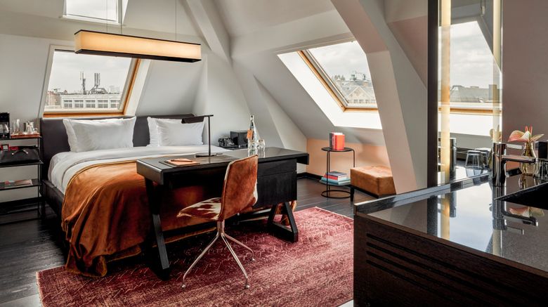 <b>Sir Albert Hotel Amsterdam Room</b>. Images powered by <a href="https://www.leonardoworldwide.com/" title="Leonardo Worldwide" target="_blank">Leonardo</a>.