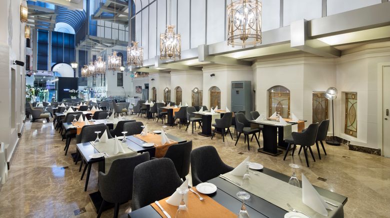 <b>Crowne Plaza Istanbul - Old City Restaurant</b>. Images powered by <a href="https://www.leonardoworldwide.com/" title="Leonardo Worldwide" target="_blank">Leonardo</a>.