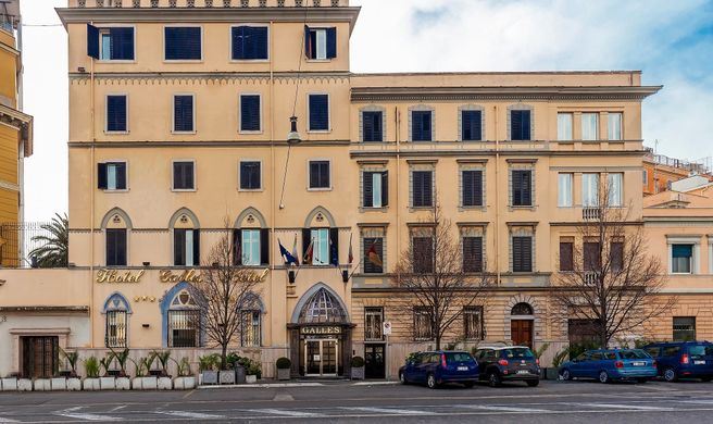 Hotel Galles Roma Exterior