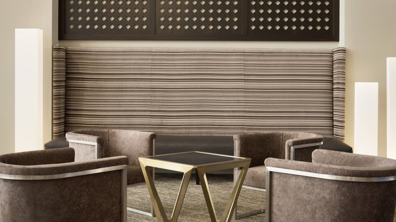 <b>Holiday Inn Bloomington-Normal Lobby</b>. Images powered by <a href="https://www.leonardoworldwide.com/" title="Leonardo Worldwide" target="_blank">Leonardo</a>.